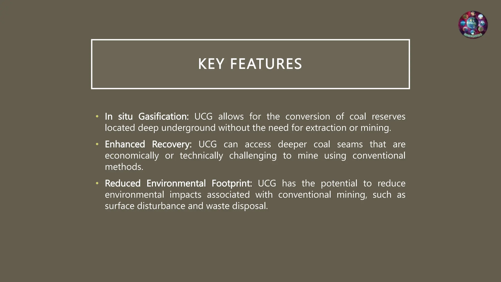 Classification of coal gasification - UCG & SCG | PPTX