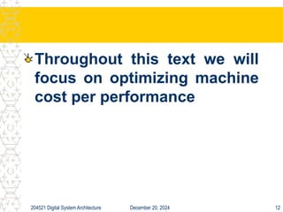 Fundamentals of Computer Architecture lecture notes | PPT