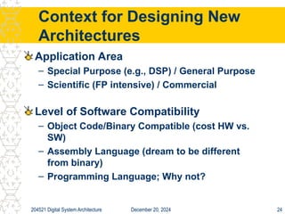 Fundamentals of Computer Architecture lecture notes | PPT