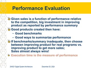 Computer performance and cost analysis in systems | PPT