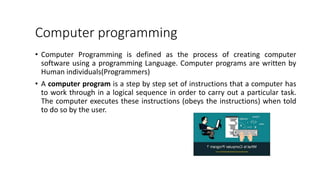 Programing Study/work Lec21&22.pptx programing language and there study | PPTX