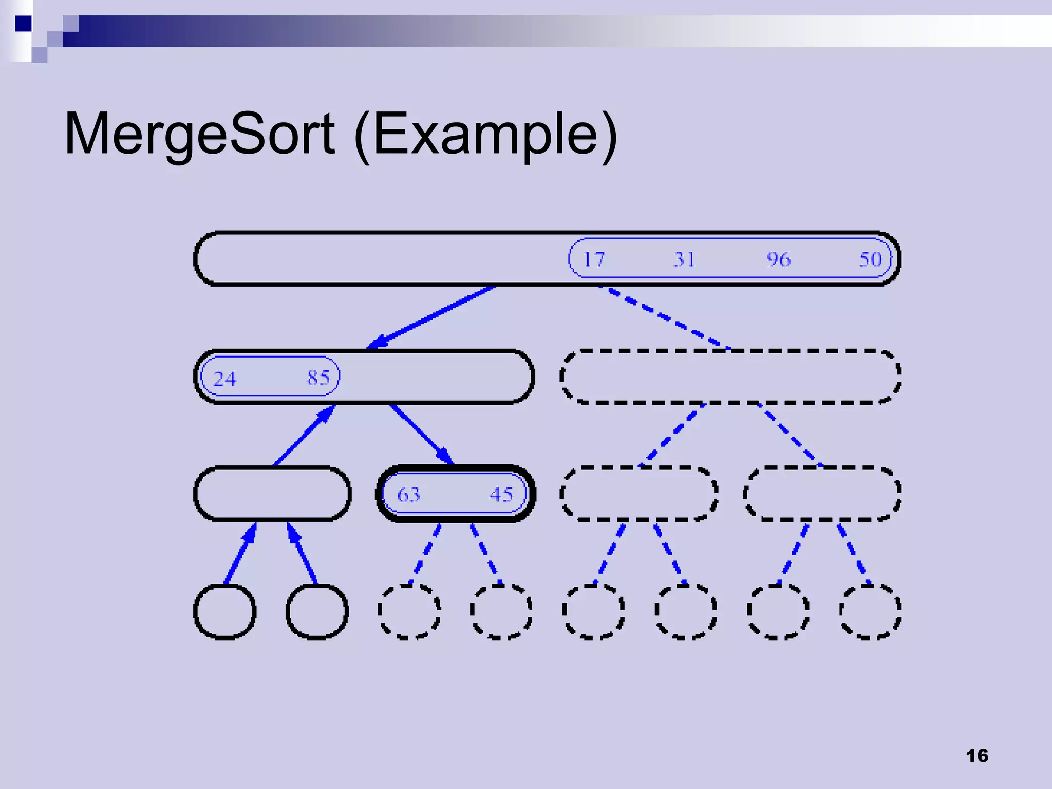 MergeSort (Example)




                      16
 