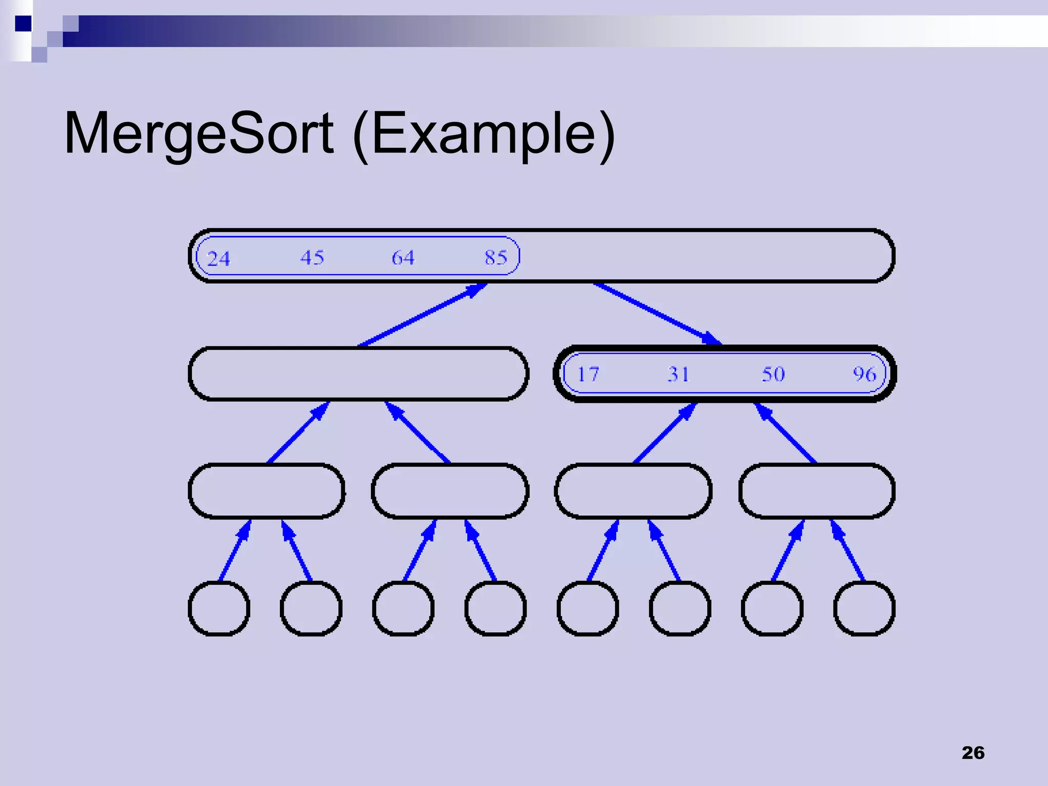 MergeSort (Example)




                      26
 