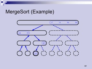 MergeSort (Example)




                      17
 