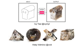 Ivy Tasi @ivymyt
Vitaly Vidmirov @vvid
 
