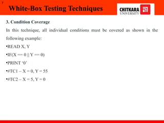 oose ppt white box testing and black box | PPTX