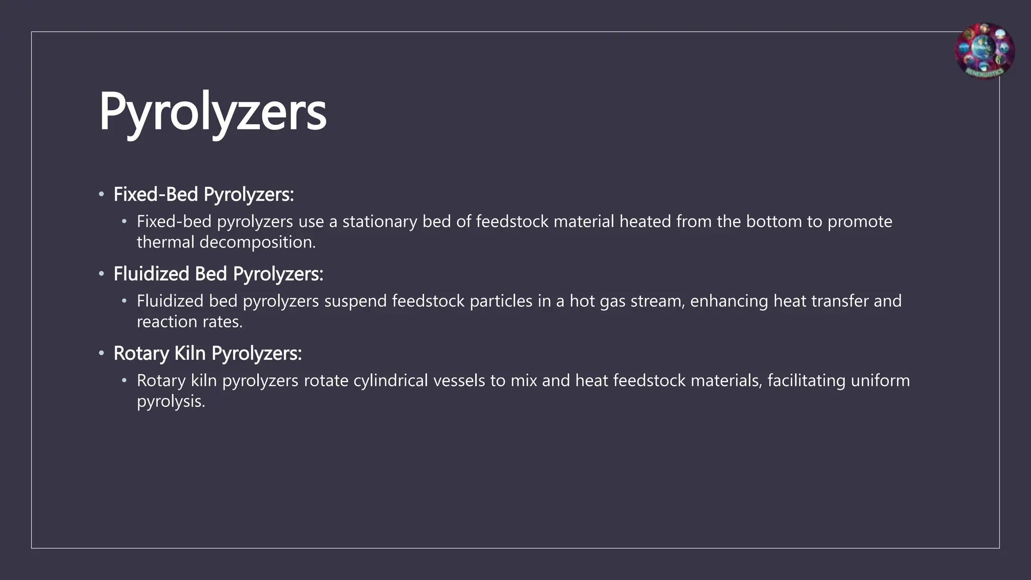 Pyrolysis – Its principles and claddification | PPTX | Chemistry | Science