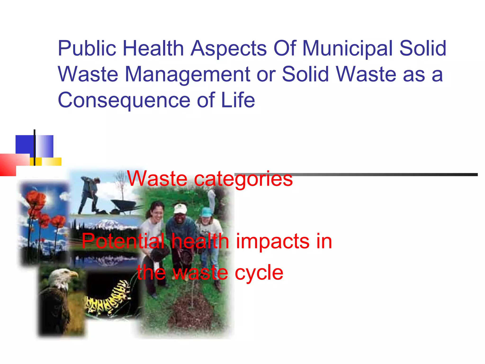 Environmental Engineering (solid waste and its impact) | PPT