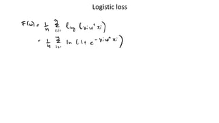 Logistic loss
 