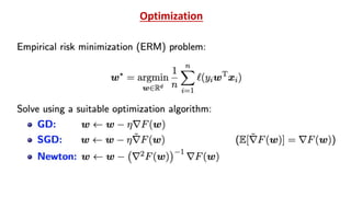 Optimization
 