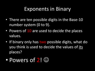 binary numbers system and their conversion | PDF