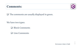 C# Data Types and Comments_Lecture2_C#.pdf