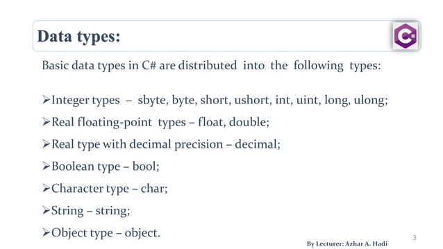 C# Data Types and Comments_Lecture2_C#.pdf