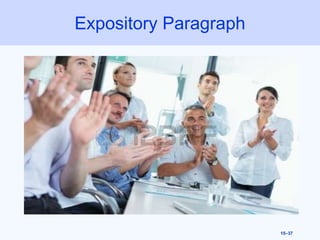 Expository Paragraph
15–37
 