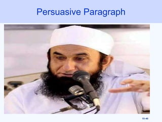 Persuasive Paragraph
15–40
 