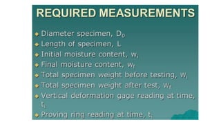Lec 2 compression test | PDF