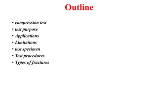 Lec 2 compression test | PDF