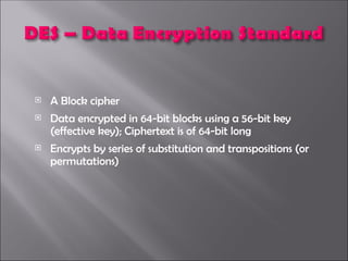 Comprehensive Overview of Secret Key Cryptography and Feistel Cipher ...