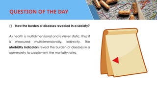 Community Burden Lec 2 Disease Burden & Epidemiology.pptx