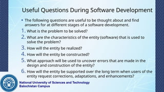 Questions Answer Log Software Development Project Lec 2 Introduction to Software Development.pptx