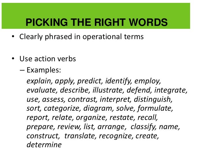 research objectives examples