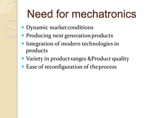 ME8791-MECHATRONICS UNIT 1 PART2 | PPTX