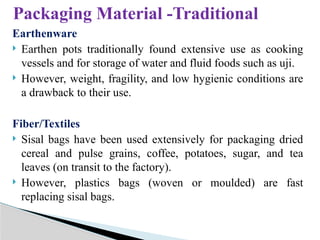 Using Textiles For Pacckaging Lec2 Packaging material selection yes.pptx