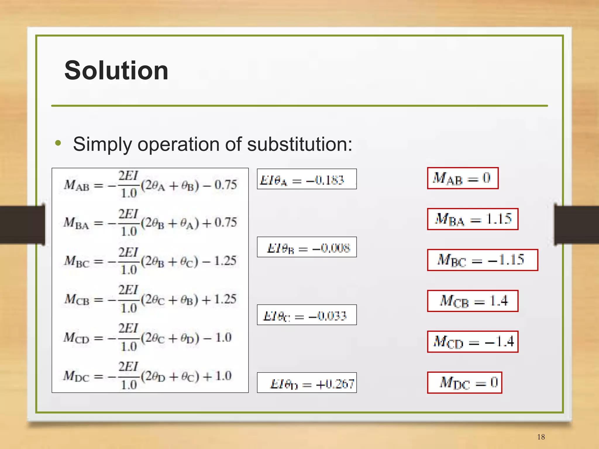 Slope Deflection Method | PPTX