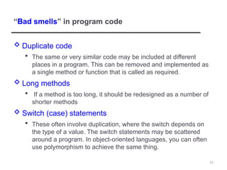 Lec2SREE.pptRefactoring-example.pptxRefactoring-example.pptxRefactoring ...