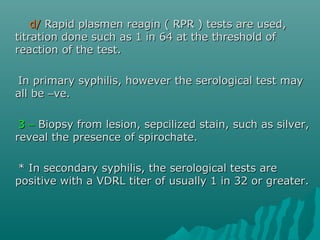 Titration Rpr Gynecology 5th year, 2nd lecture (Dr. Sindus) | PPT