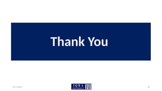 10/11/2024 38
Thank You
 