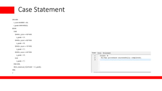 Pl-sql blocks and block types and variablesdeclaring.pptx