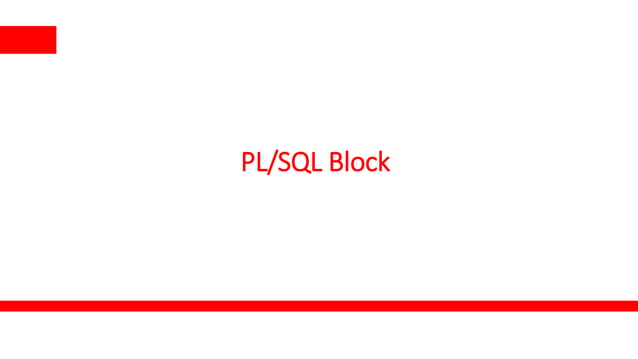 Pl-sql blocks and block types and variablesdeclaring.pptx | Databases ...