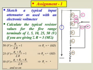 Comprehensive Guide to Analog Electronic Volt-Ohm-Milliammeter Circuits ...
