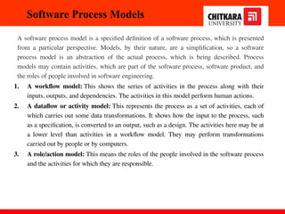 Lec 3-4.pptx software process and sdlc models | PPTX