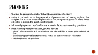 Effective Question Answers (Q & A) | PDF