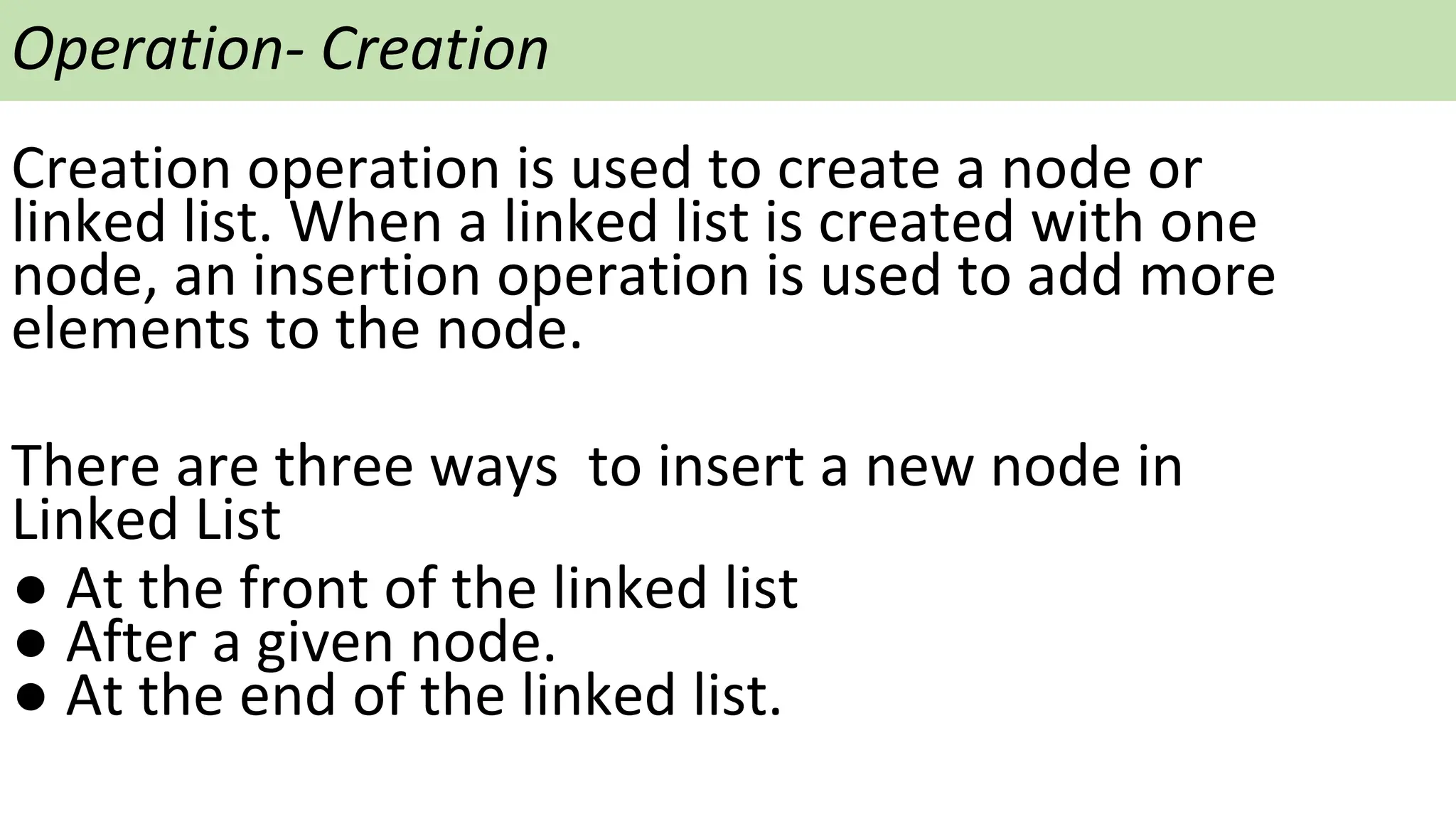 Lec3-Linked list.pptx | Programming Languages | Computing