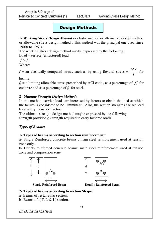 Lec 3 Working Stress 1
