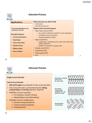 Polymer Processing Pdf Lec 30-33_Polymer Processing.pdf