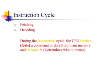 The Basic Organization of Computers | PPTX