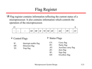 Carry Microprocessor Structure Lec3 8086.ppt 8086 microprocessor micro processors | PPT