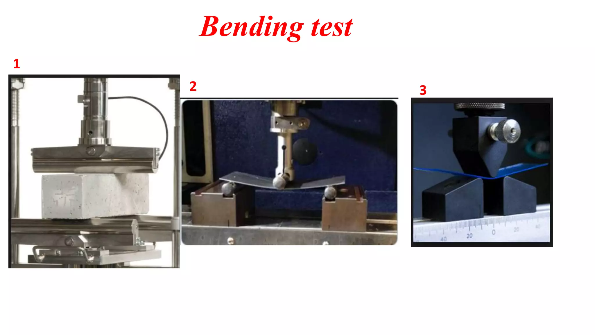 Lec 3 bending test | PPTX
