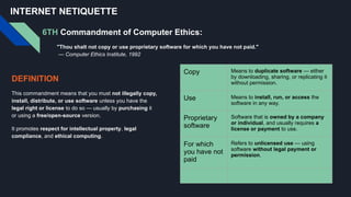 Netiquette Meaning Computer LEC 3 _ IT NETIQUETTE living it era.pptx