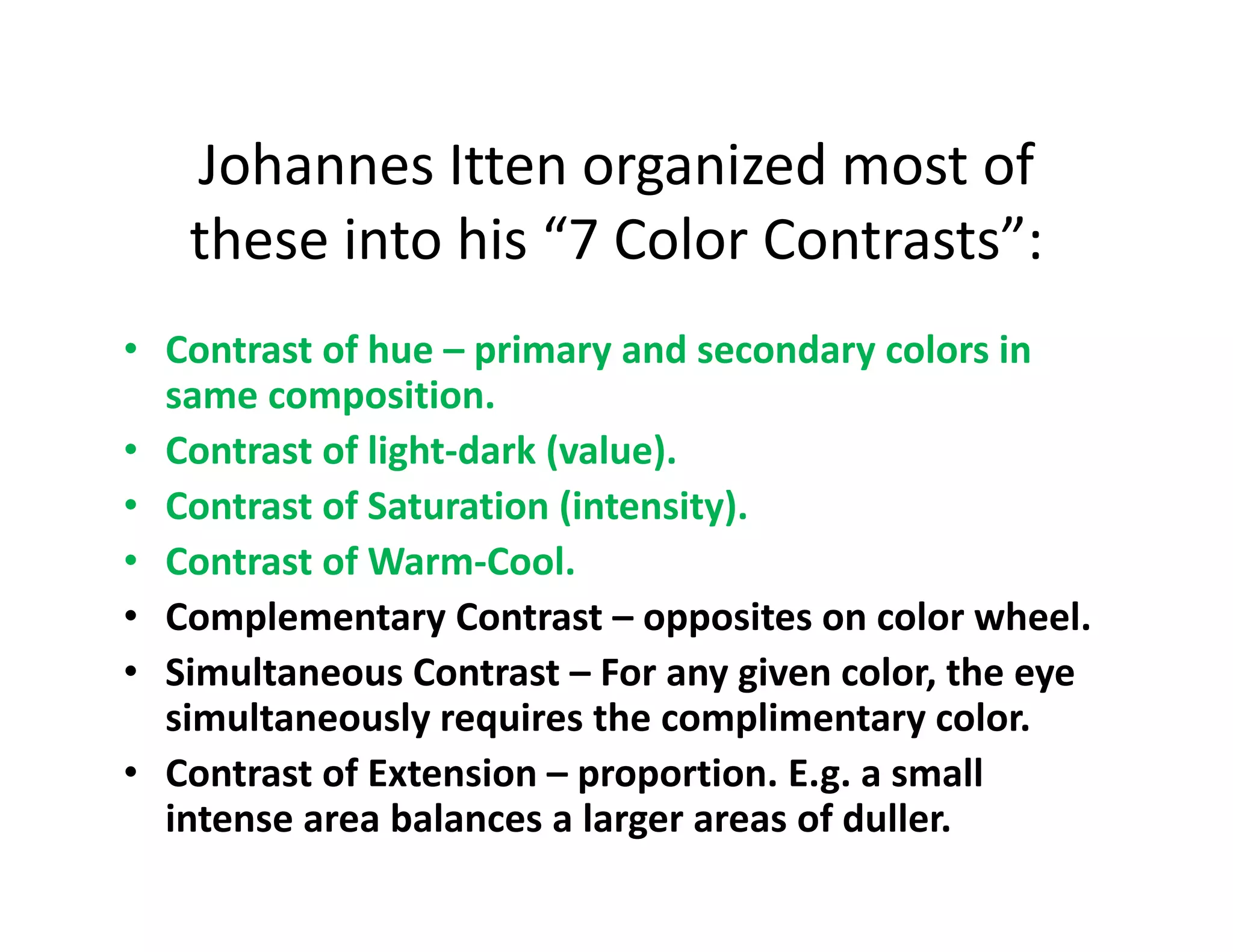Early color circles
Isac Newton, physicist and mathematician (1642‐1727). 
Discovered color was in light: Additive color system
 
