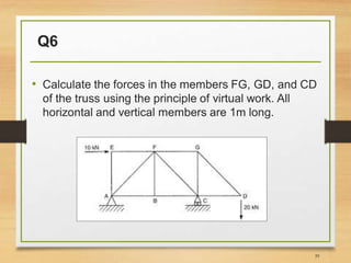 principle of virtual work structural analysis examples principle of virtual work structural analysis examples