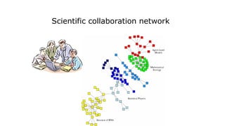 Scientific collaboration network
 