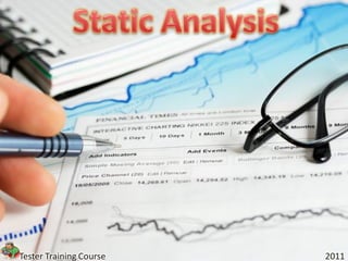 Tester Training Course   2011
 