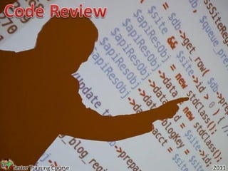 Tester Training Course   2011
 