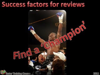 Tester Training Course   2011
 