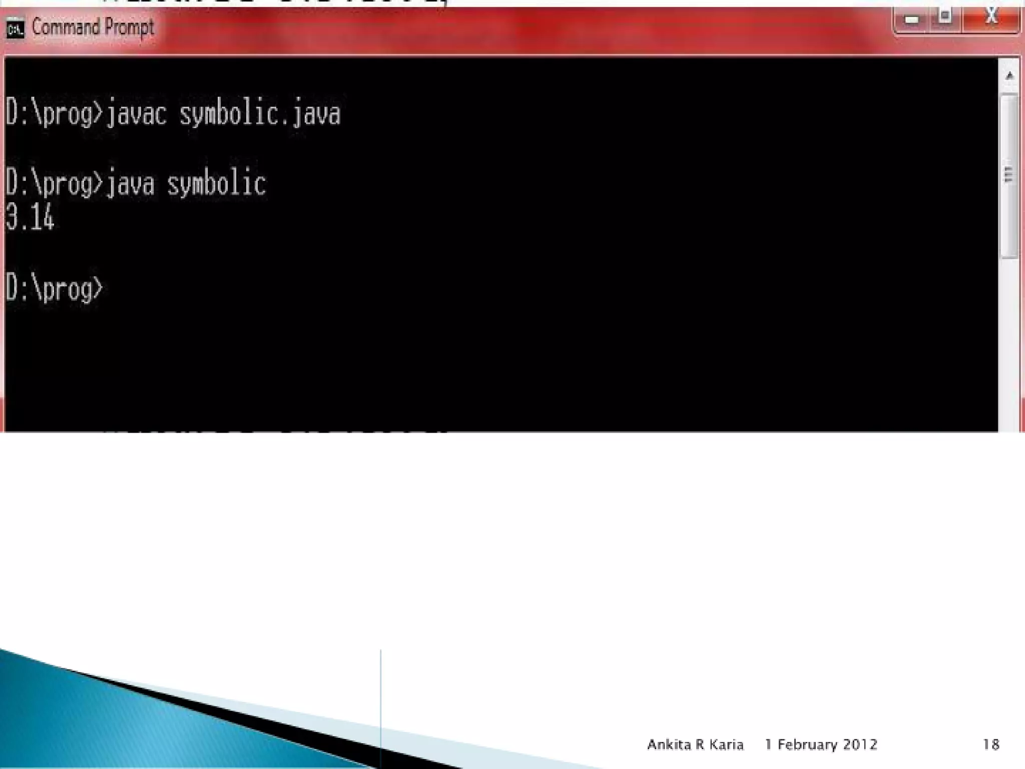Constants, Variables and Data Types in Java